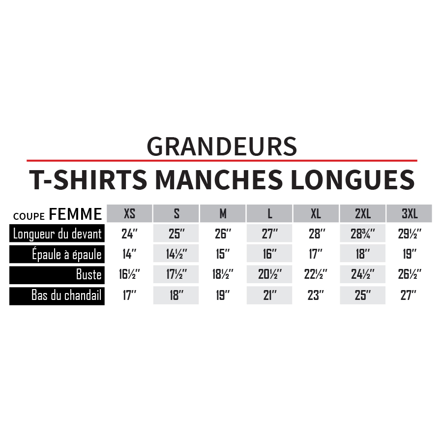 Charte_grandeurs_T-Shirts_Manches_Longues_FEMMES Charte_grandeurs_T-Shirts_Manches_Longues_FEMMES