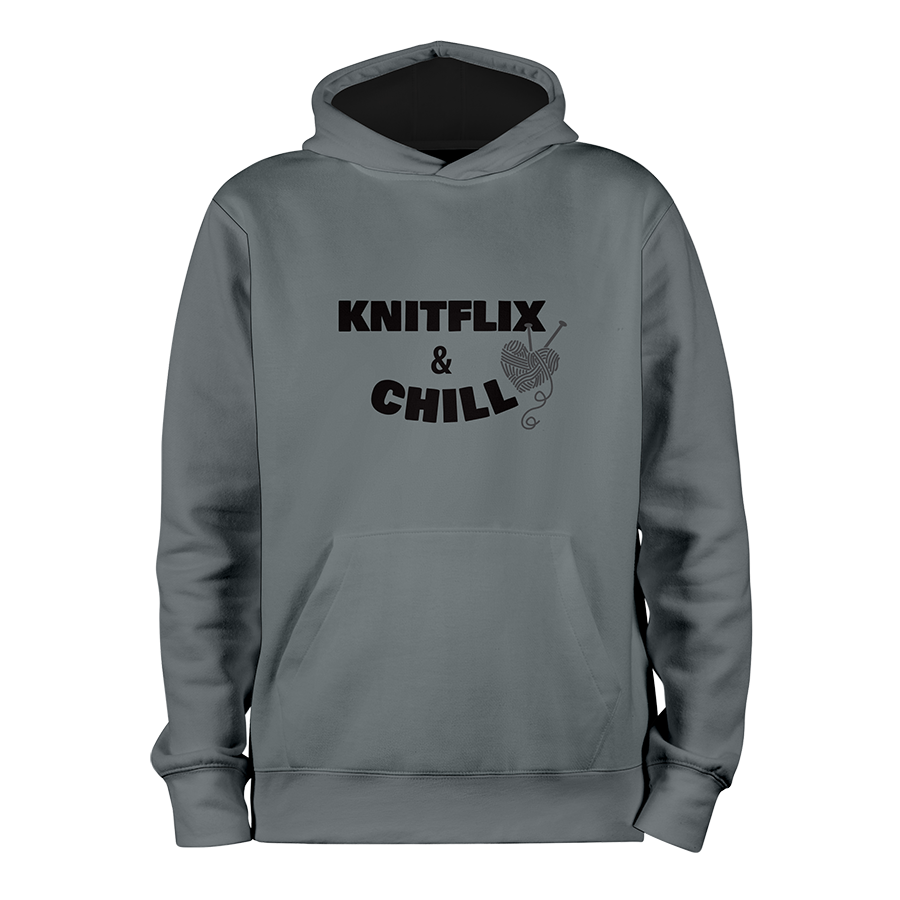 Knitflix_GRIS_hoodies_Devant Knitflix_GRIS_hoodies_Devant
