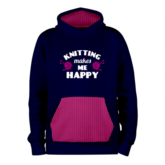 Knitting Happy_BLEU-ROSE_hoodies_Devant
