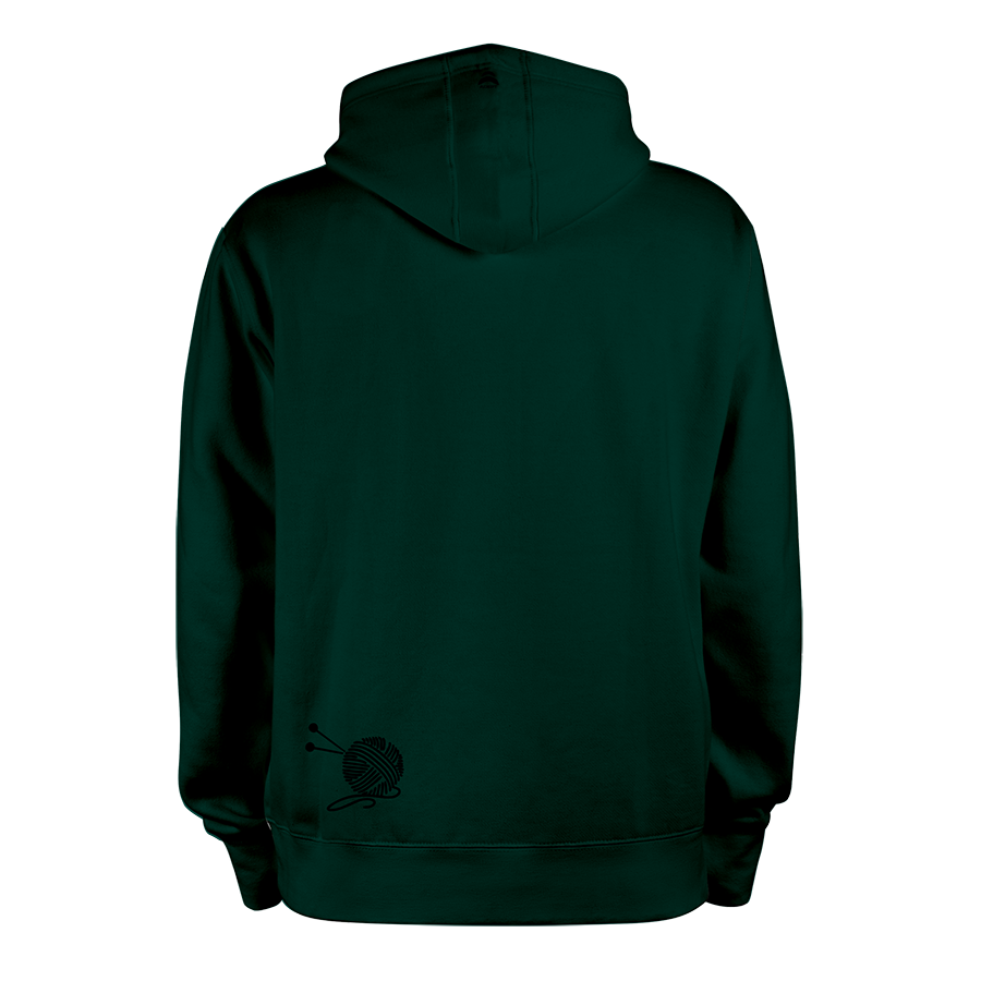 Knitting Happy_VERT-NOIR_hoodies_Dos