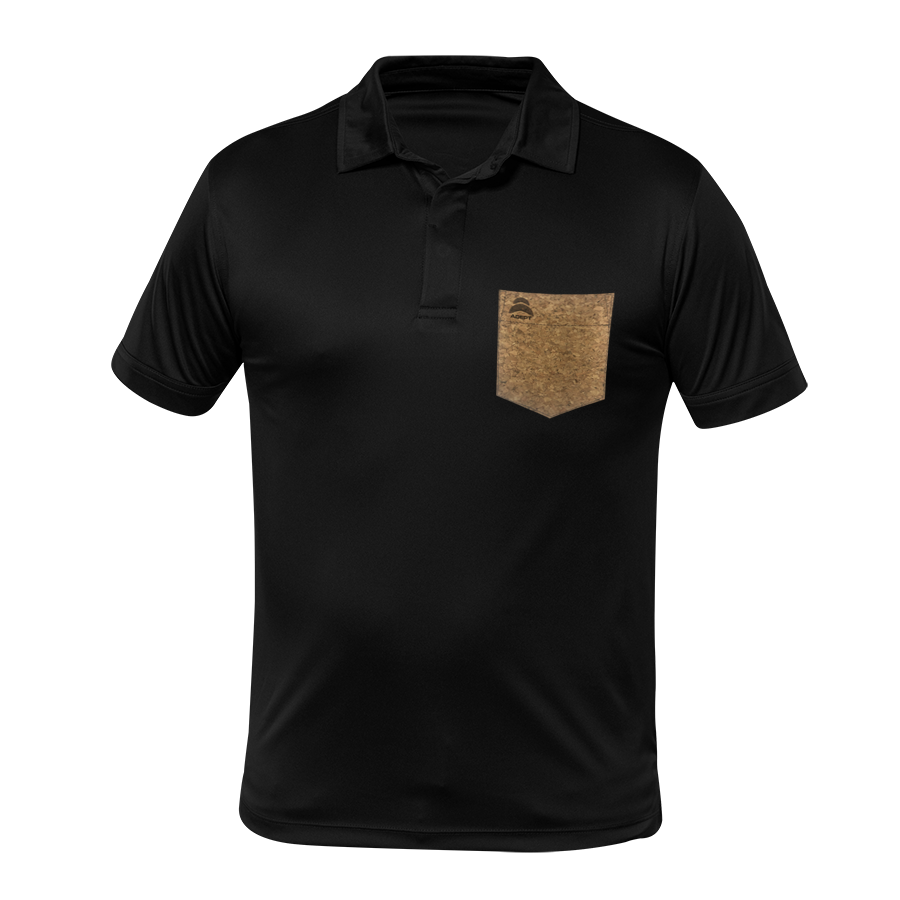 Men-polo-dri-fit-100%-polyester-pocket-black