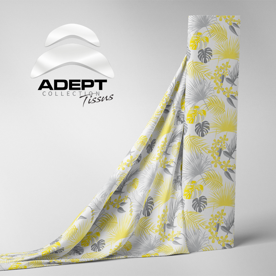 359_Feuillage Jaune Gris 359_Feuillage Jaune Gris