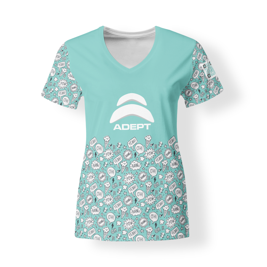 T-SHirt_V-Neck_FEMME_POW_DEVANT