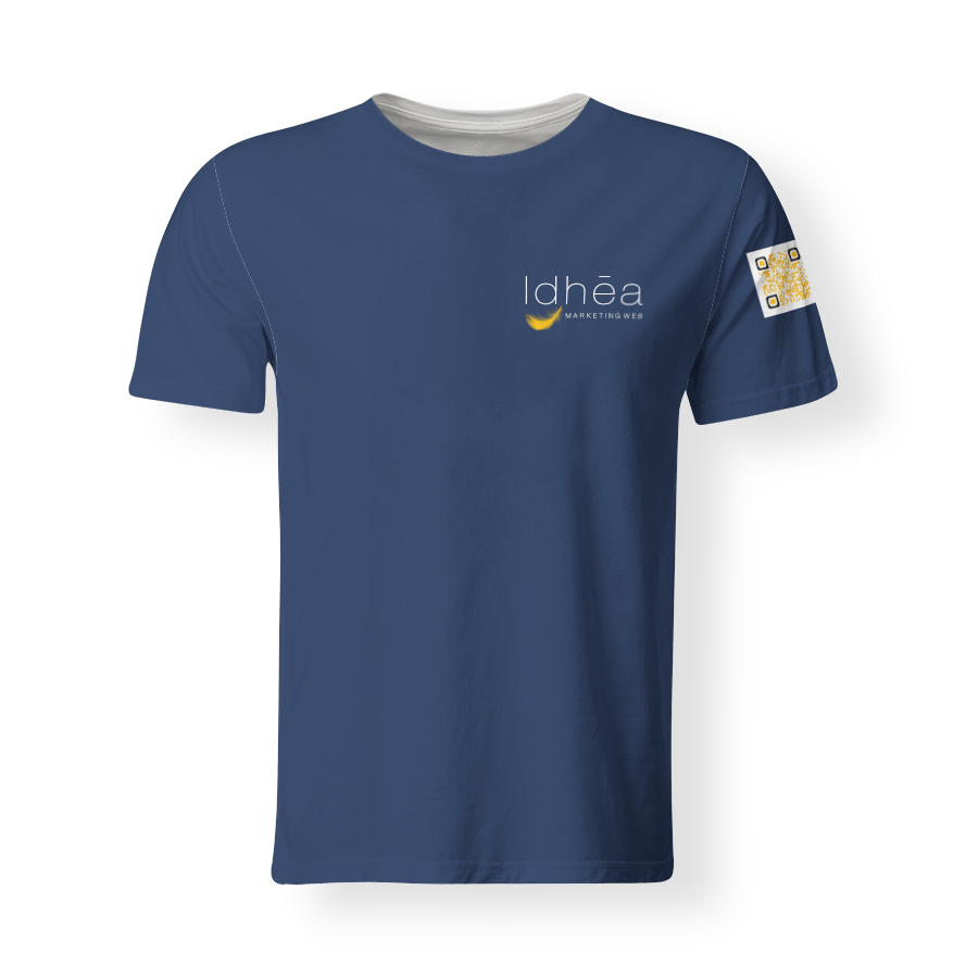 T-Shirt_Col_Rond_DEVANT_HOMME_IDHEA_CODE