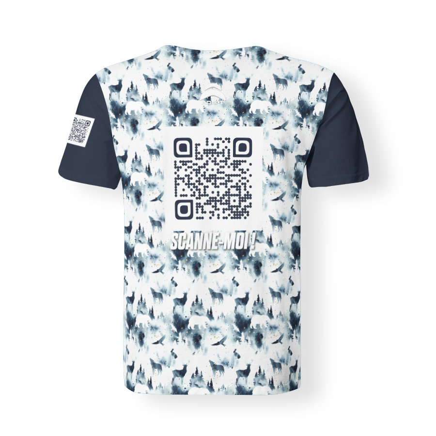 T-Shirt_Col_Rond_ENFANTS_Animaux_Foret__ARRIERE - Copie