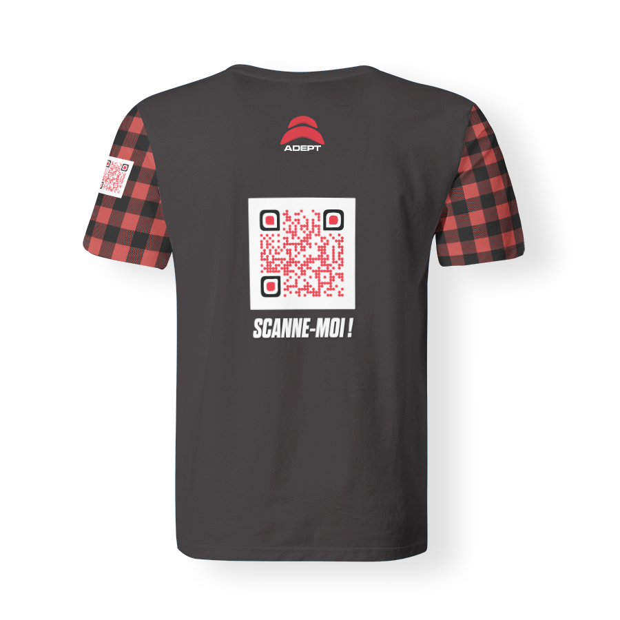 T-Shirt_Col_Rond_HOMME_CARRELÉ_DERRIERE