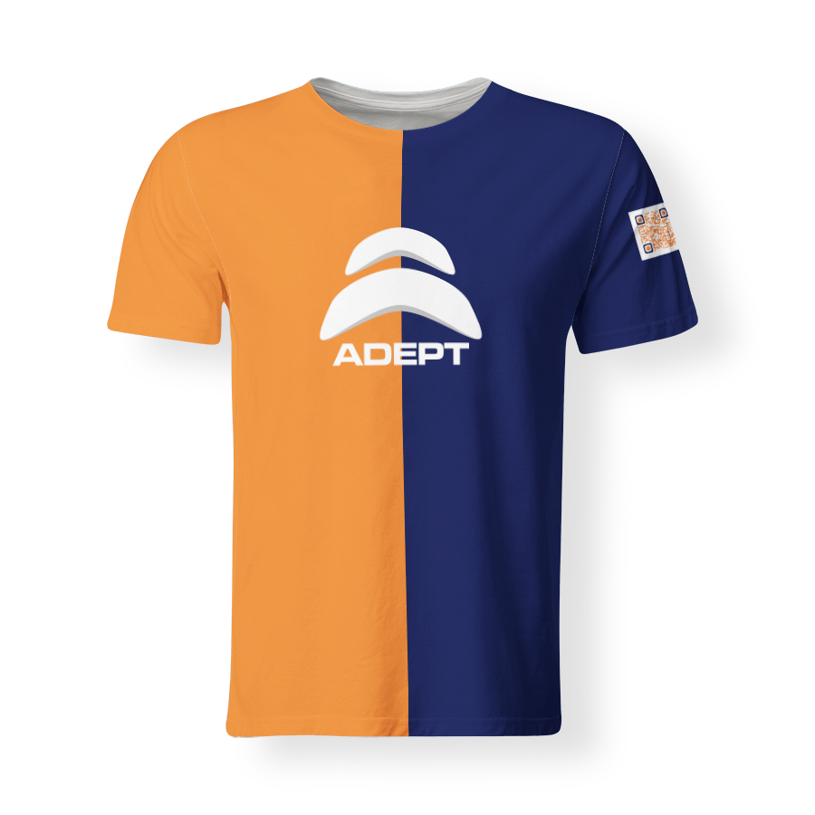 T-Shirt_Col_Rond_HOMME_MARINE-ORANGE_DEVANT T-Shirt_Col_Rond_HOMME_MARINE-ORANGE_DEVANT