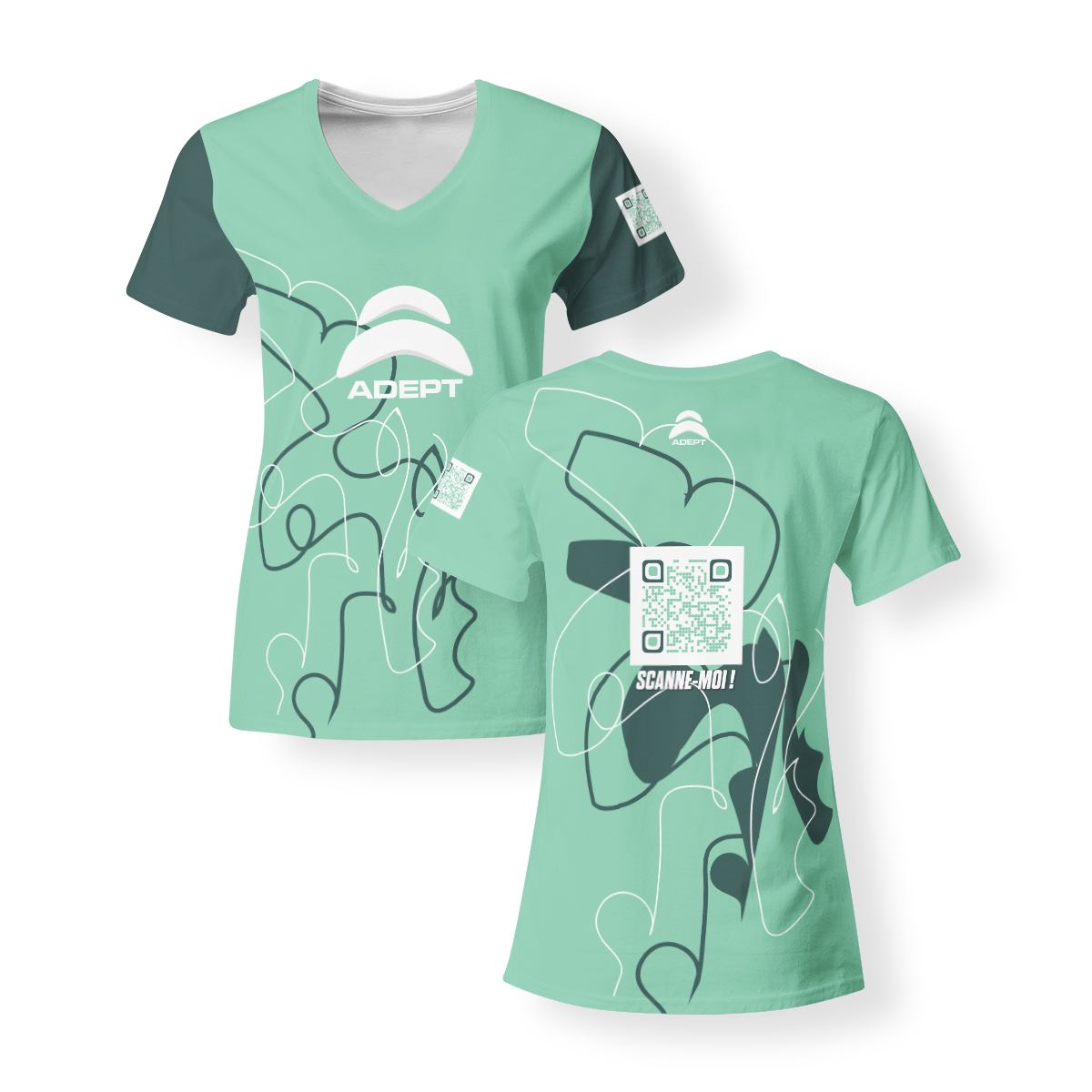 T_Shirt_Femme_ABSTRAIT