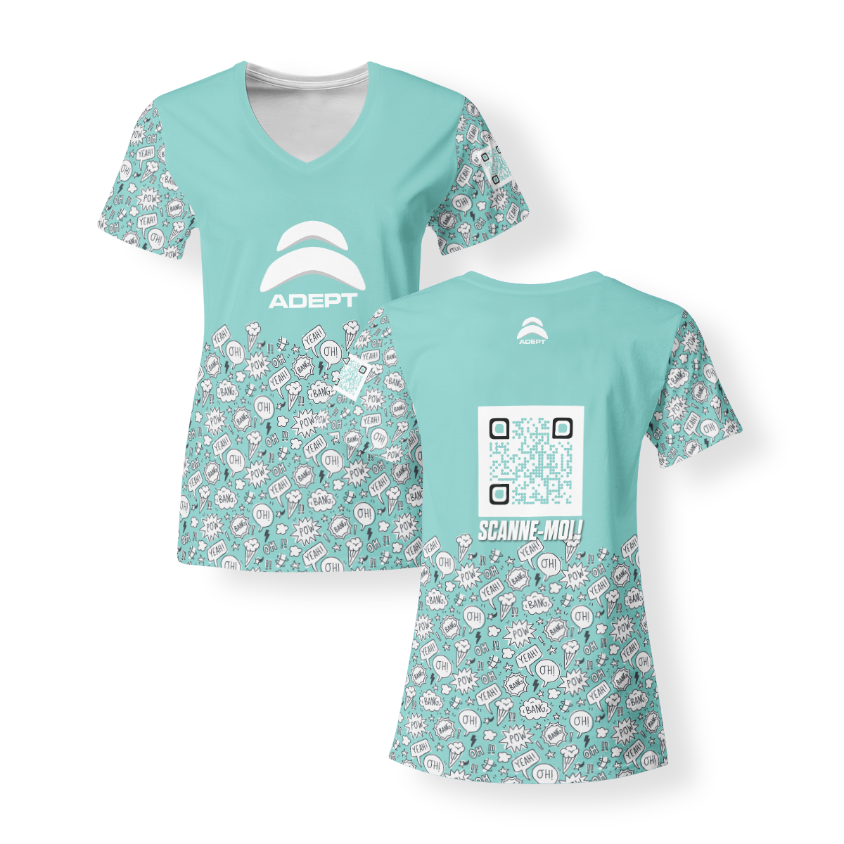 T_Shirt_Femme_BANG POW