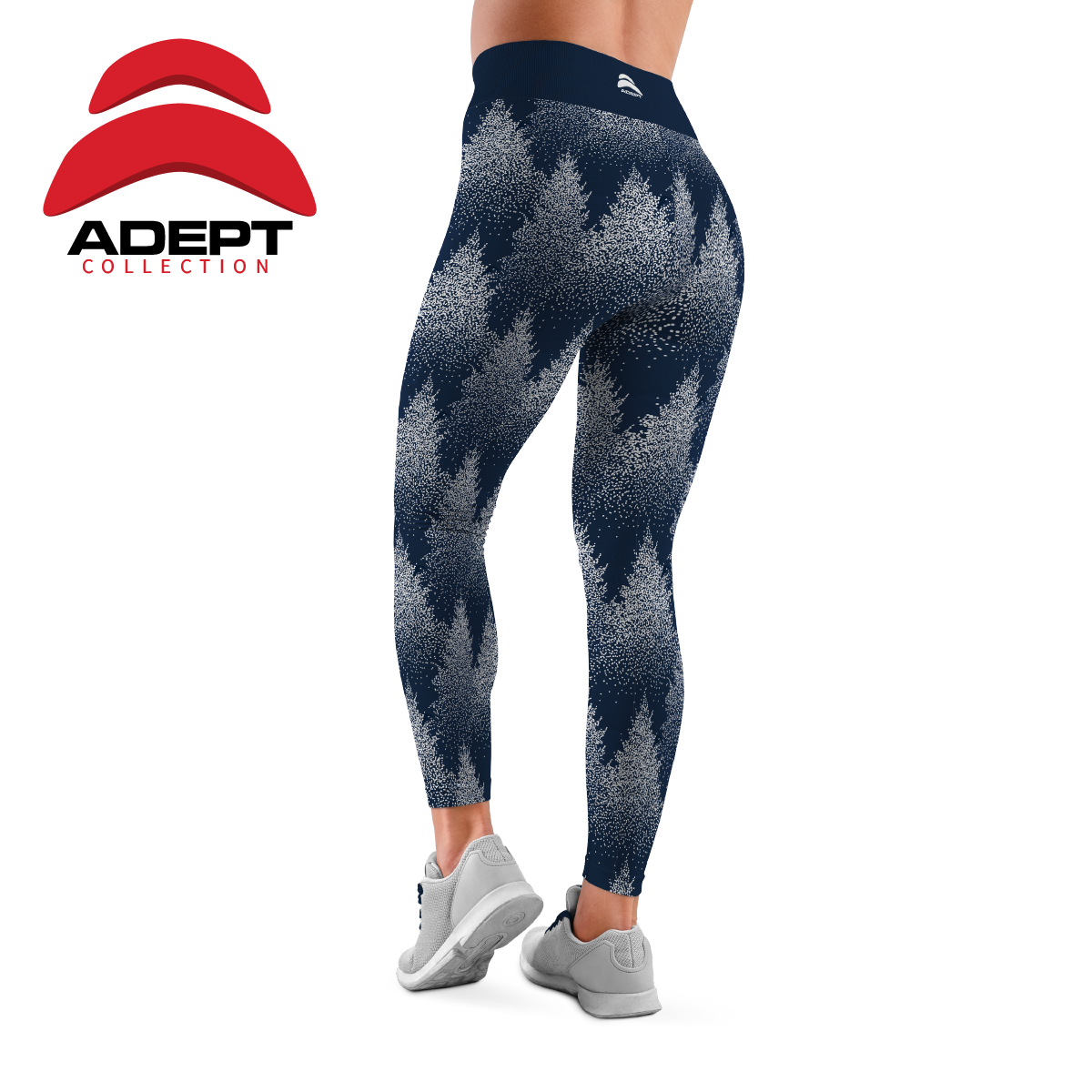 472_Sapin d'hiver Bleu Blanc