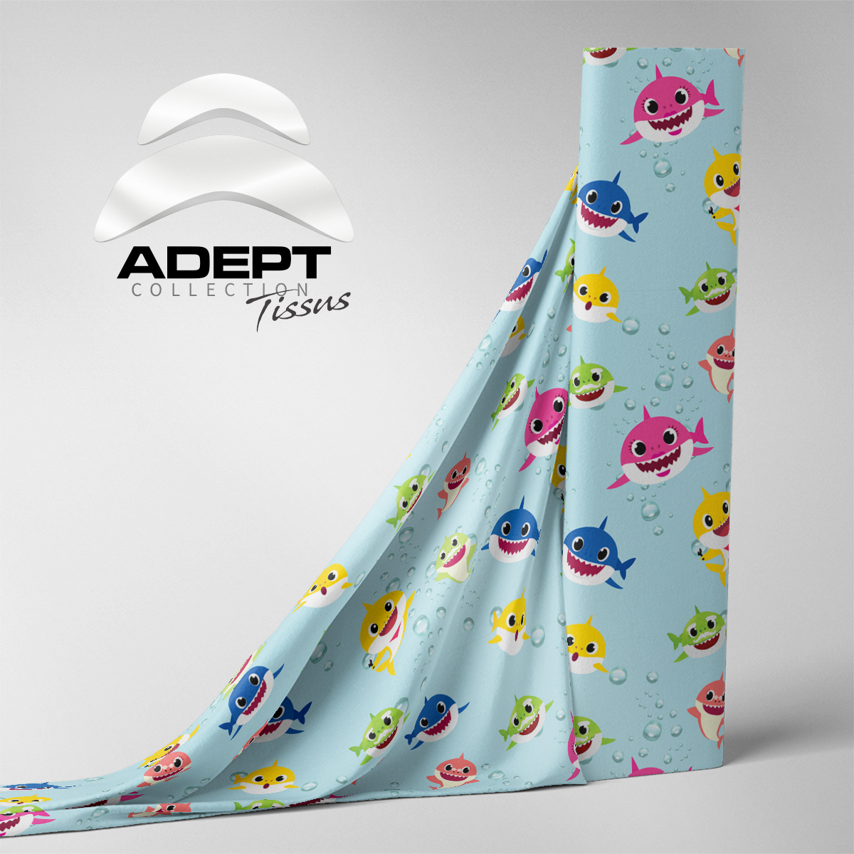 497_Baby Shark Doo Doo Doo Bleu Rose Jaune_1 497_Baby Shark Doo Doo Doo Bleu Rose Jaune_1