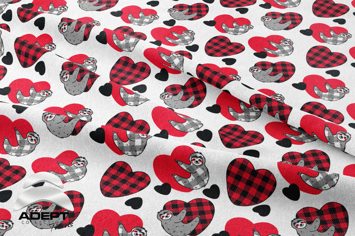 509_Paresseux Coeur Carrelé Amour_2