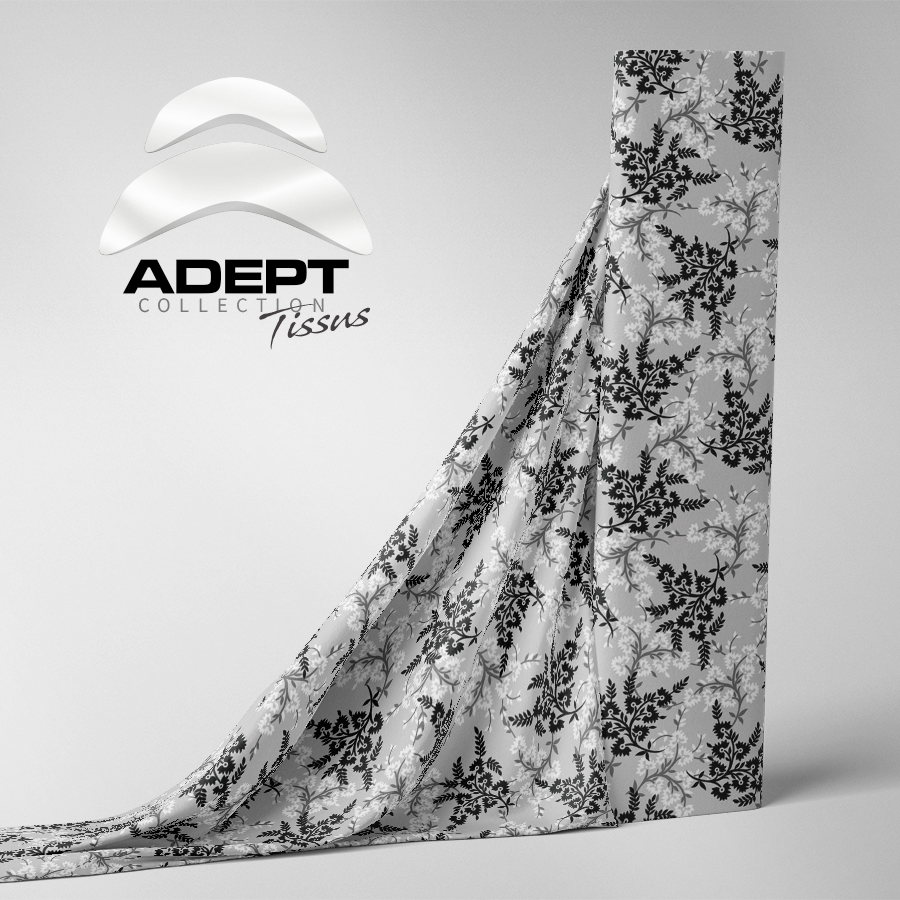 515_Fleuris Noir Gris_1