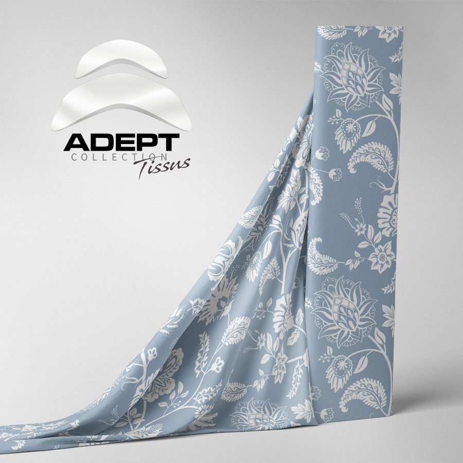 523_Fleuris Gris Bleu_1 523_Fleuris Gris Bleu_1